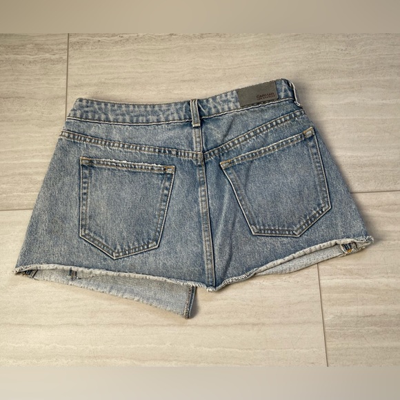 CARMAR ASYMMETRICAL JEAN SKIRT - Picture 3 of 4